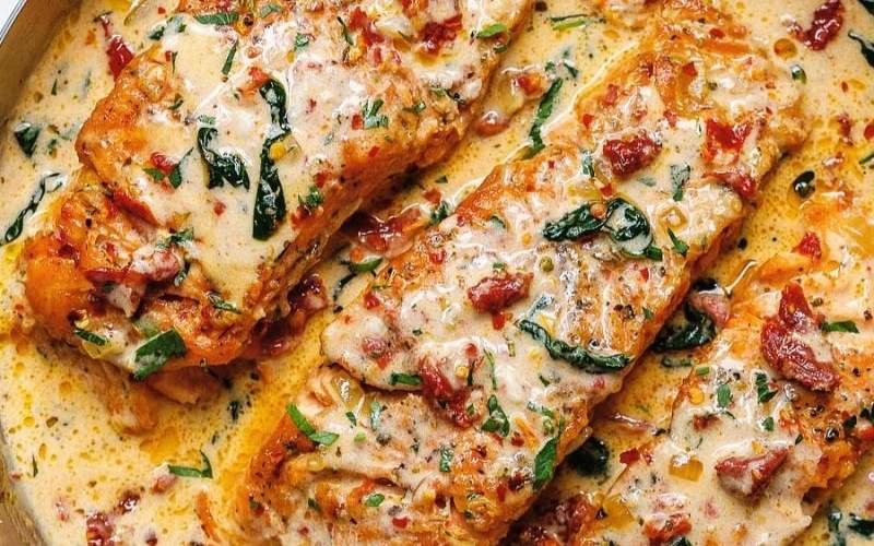 15 Best Salmon Recipes | Easy, Healthy & Delicious Salmon Ideas creamy tuscan salmon