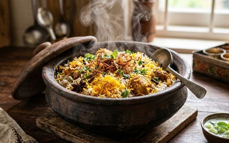 fragrant vegetable biryani