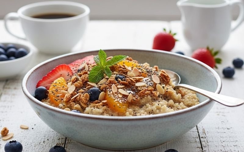 Best Quinoa Recipes Easy, Healthy & Delicious Ideas quinoa breakfast bowl