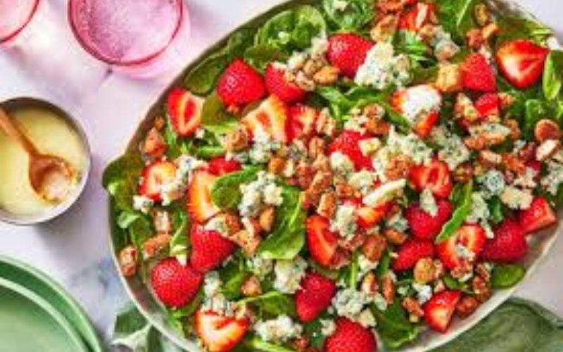 Best Salad Recipes | 10 Easy & Healthy Homemade Salads strawberry spinach salad
