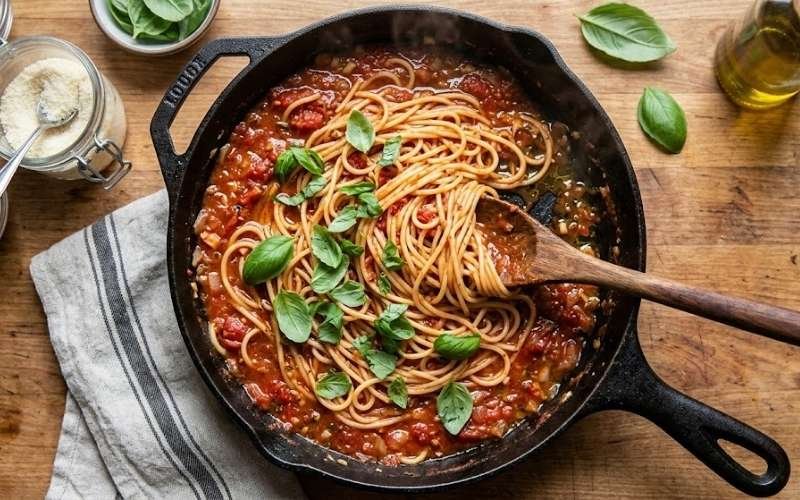 the vibrant red (marinara)