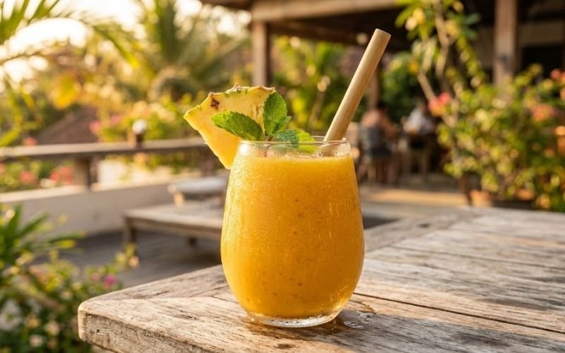 tropical mango pineapple refresher