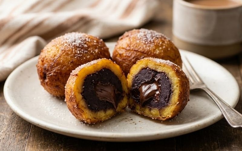 rellenitos de plátano