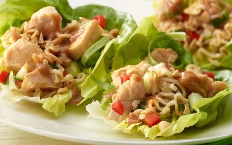 chinese chicken lettuce wraps